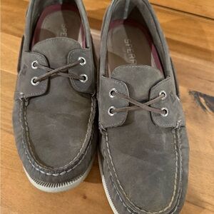 Sperry Men's Grey Authentic Original™ 2-Eye Leather Boat Shoes